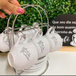 Jogo de Xícaras de Porcelana para Café Manhattan Falling Branco 12 Peças - Imagem 5