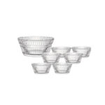 Conjunto 6 Bowl Sobremesa Centro De Mesa Atenas Vidro - Imagem 2