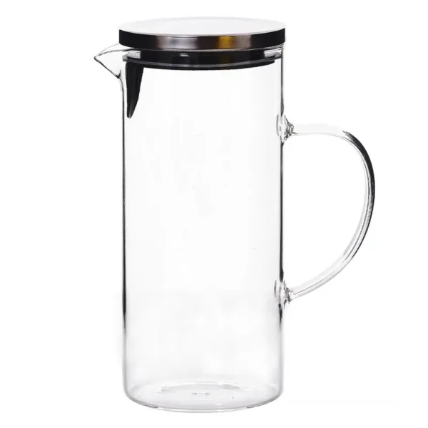 Jarra C/ Tampa 1,3L Em Vidro Wincy