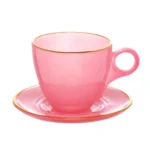 Jogo Xícaras Matte 8 Peças 170ml Em Cristal Hauskraft - Imagem 2