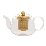 Chaleira C/ Infusor 600ml em Vidro Wolff