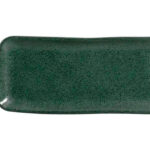 Travessa de cerâmica Organica retangular greenery 33x13 cm  Ju - Imagem 3