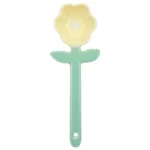 Caneca Flower C/ Colher 400ml Em Cerâmica Lila Cosméticos - Imagem 2