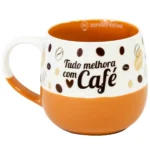 Caneca Maggie Café 400ml Em Cerâmica Zona Criativa - Imagem 3