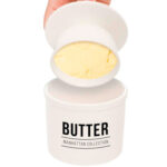 Manteigueira em cerâmica Francesa Branca 10 cm - Imagem 3